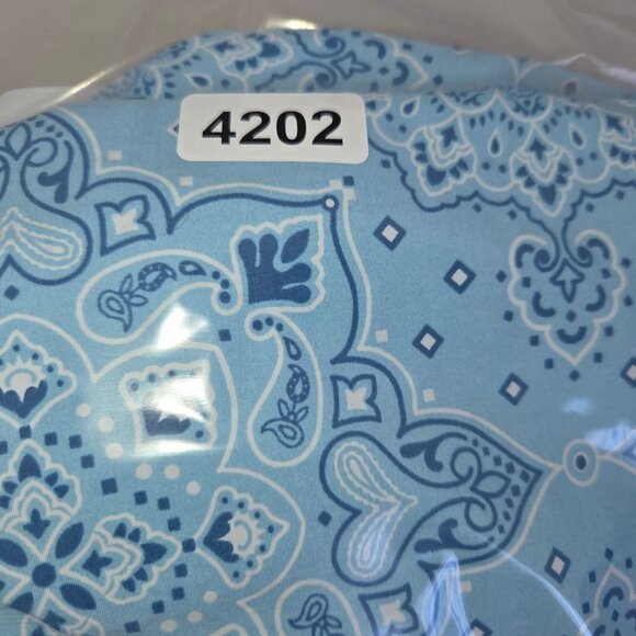 Foot Locker Blue Bandana Print Swim Shorts Mens XXL LCKR Mesh Lining Elastic Wai - Picture 10 of 10